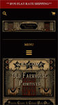 Mobile Screenshot of oldfarmhouseprimitives.com